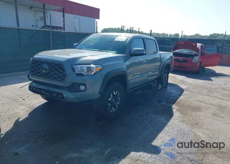 2022 Toyota Tacoma Trd Off Road из США, поврежденный, VIN 3TMCZ5AN6NM520315